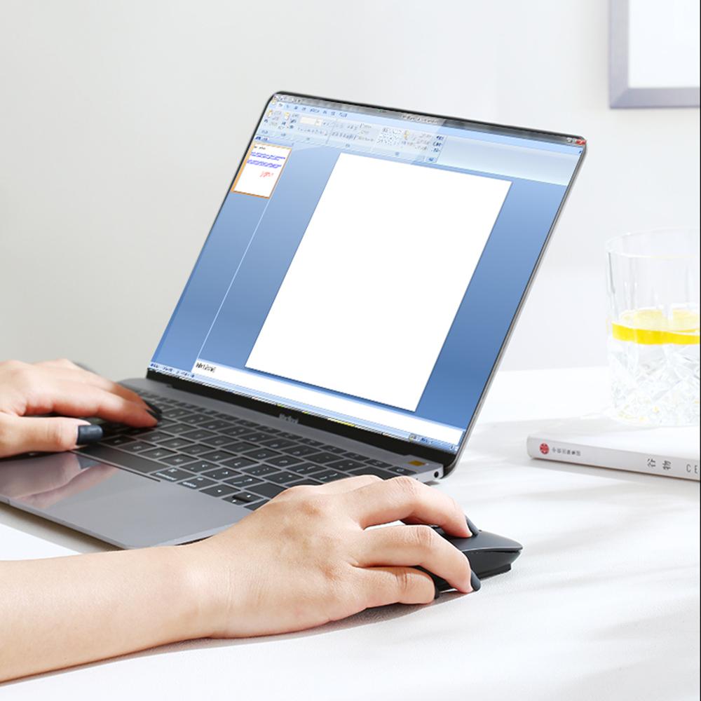 M105 Chuột Không Dây Bluetooth Di Động Có Thể Sạc Di Động Quang KOK 2.4GHZ Với Đầu Thu USB Dành Cho Máy Tính Laptop Souris Sans Fil