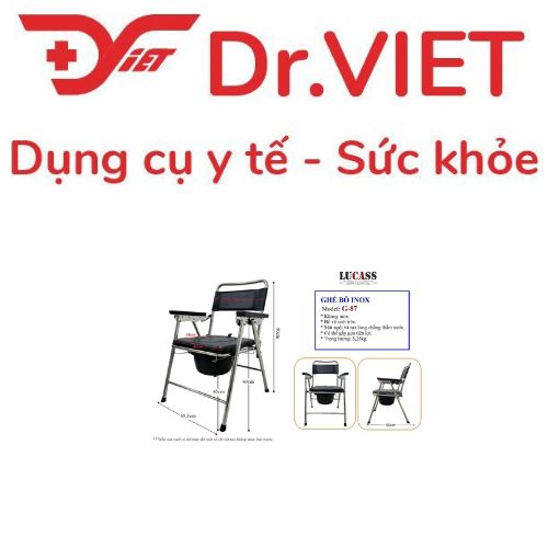 Ghế Bô Inox Gấp Gọn Lucass G-87