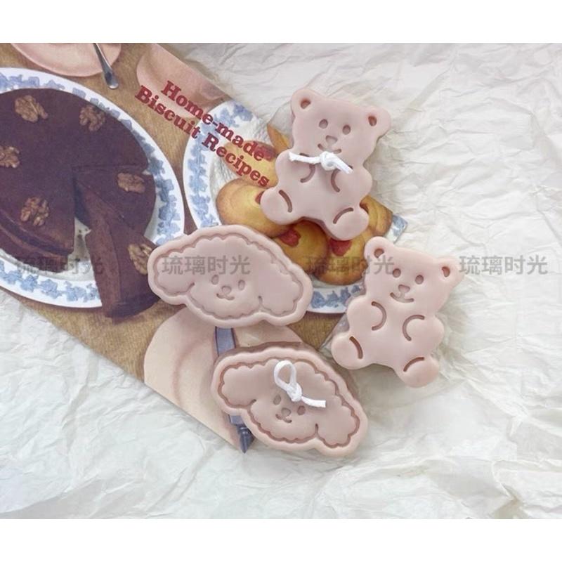 Nến Thơm Bánh Mặt Cún 3 Lớp Handmade Nhiều Mùi Hương, Quà Tặng Decor - Dory Lab