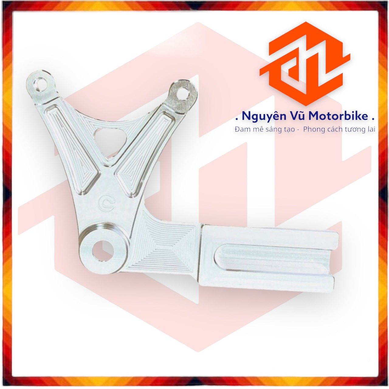 Pas bas sau quay lên Winner/Sonic đĩa 240mm xài heo 2 Piston đối xứng