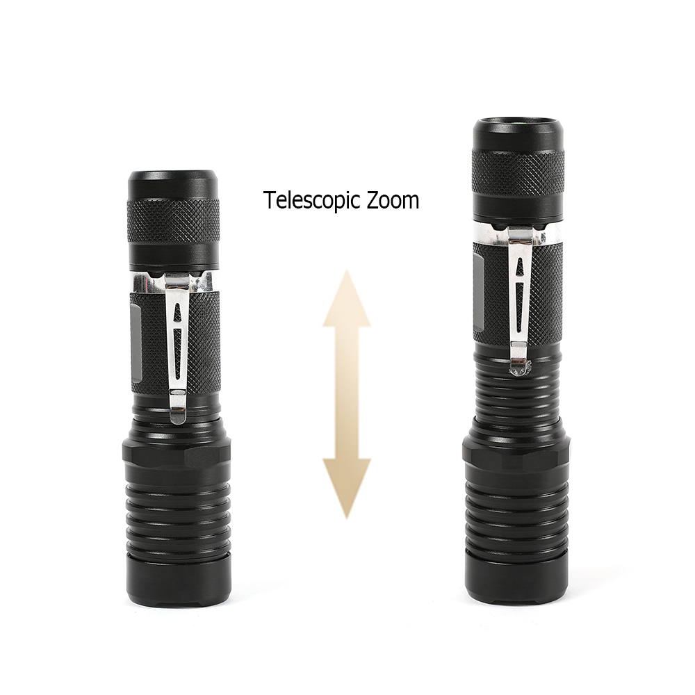 Đèn pin cầm tay ngoài trời 5 chế độ dành cho các hoạt động cắm trại, săn bắt