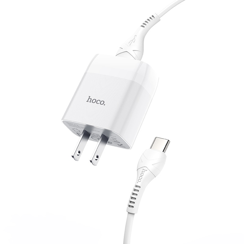 Bộ Củ Sạc Hoco C72 Type C - hàng chính hãng
