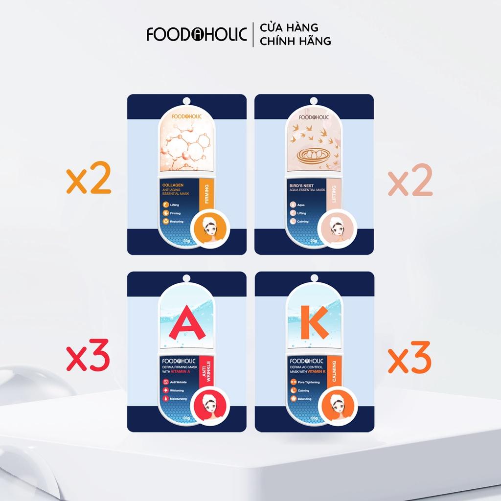 Combo 10 Mặt Nạ Dưỡng Chất Dành Cho Da Mụn 23g x10