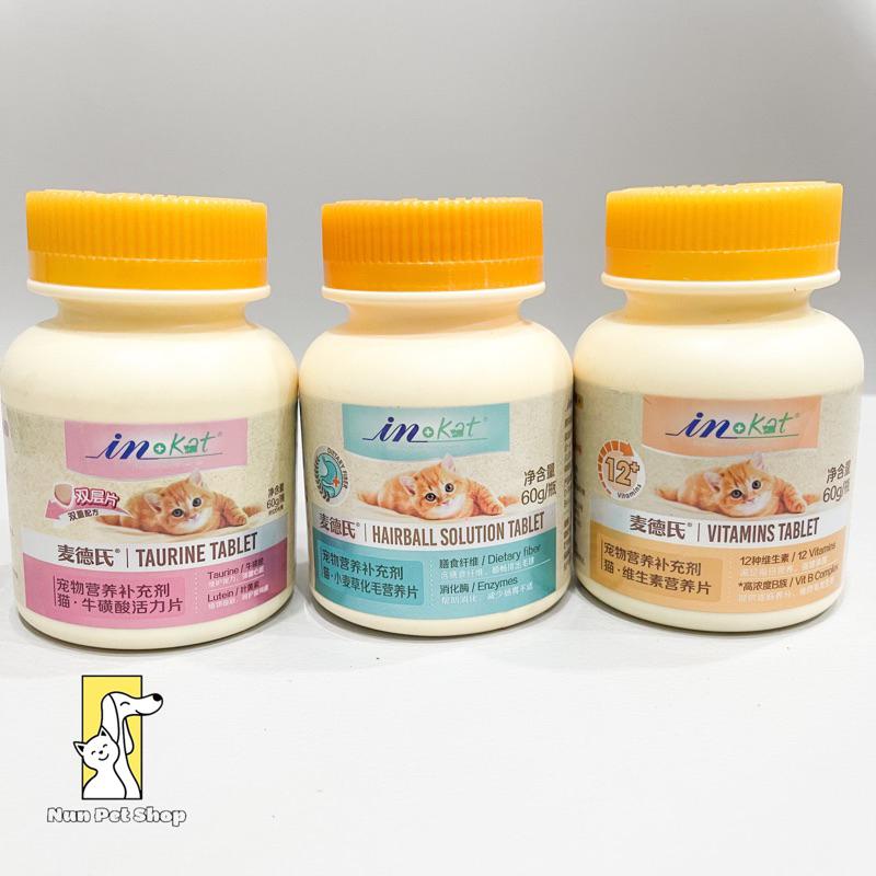 Hộp viên nhai vitamin cho mèo InKat