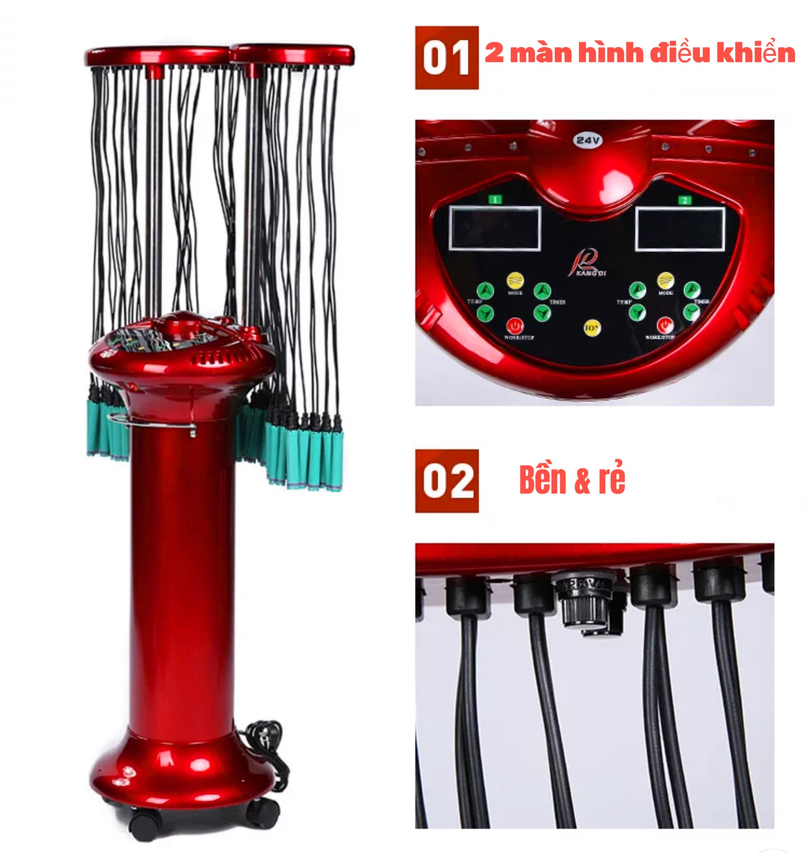 máy uốn setting mẫu mới chuyên dùng salon
