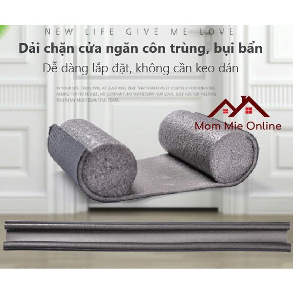 Dải xốp chặn cửa chống côn trùng, bụi bẩn, tránh kẹt chân bé