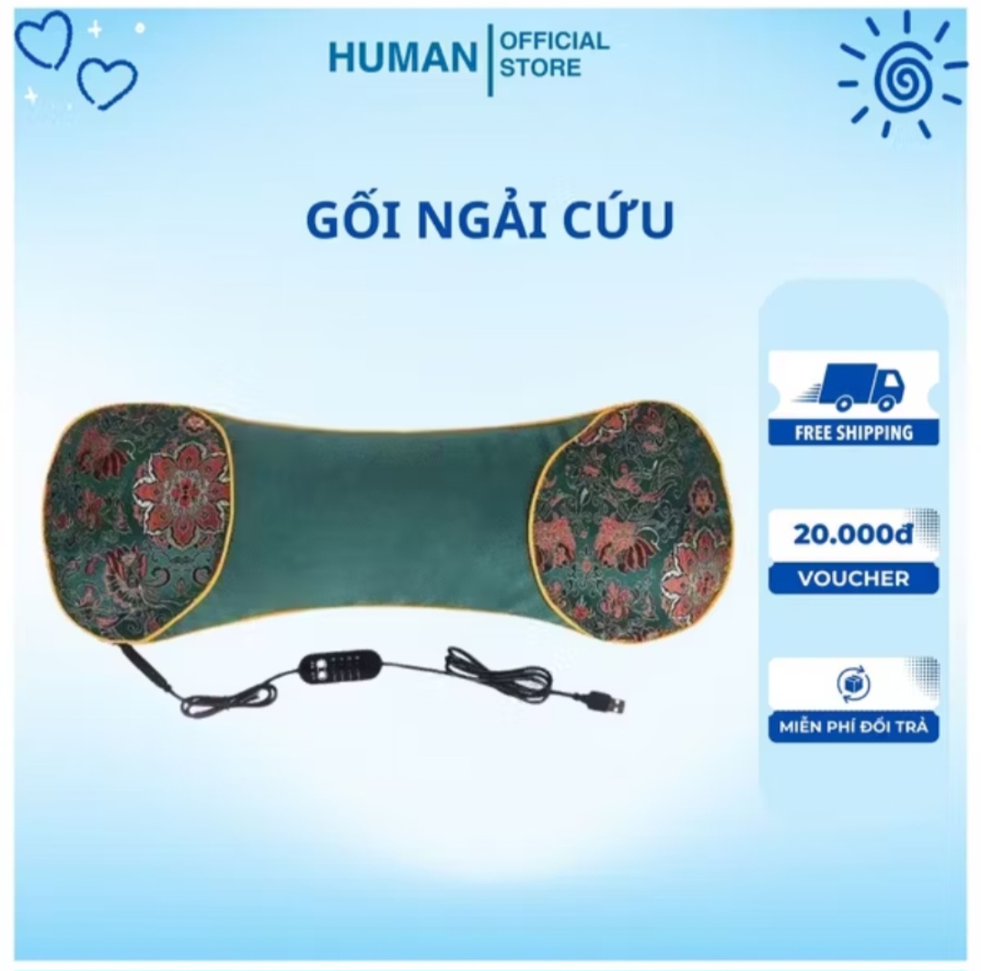 GỐI NGÃI CỨU XÔNG ĐIỆN GIÚP CẢI THIỆN SỨC KHỎE GIẤC NGỦ NGON HÀNG CHUẨN CHẤT LƯỢNG CHO MỌI GIA ĐÌNH
