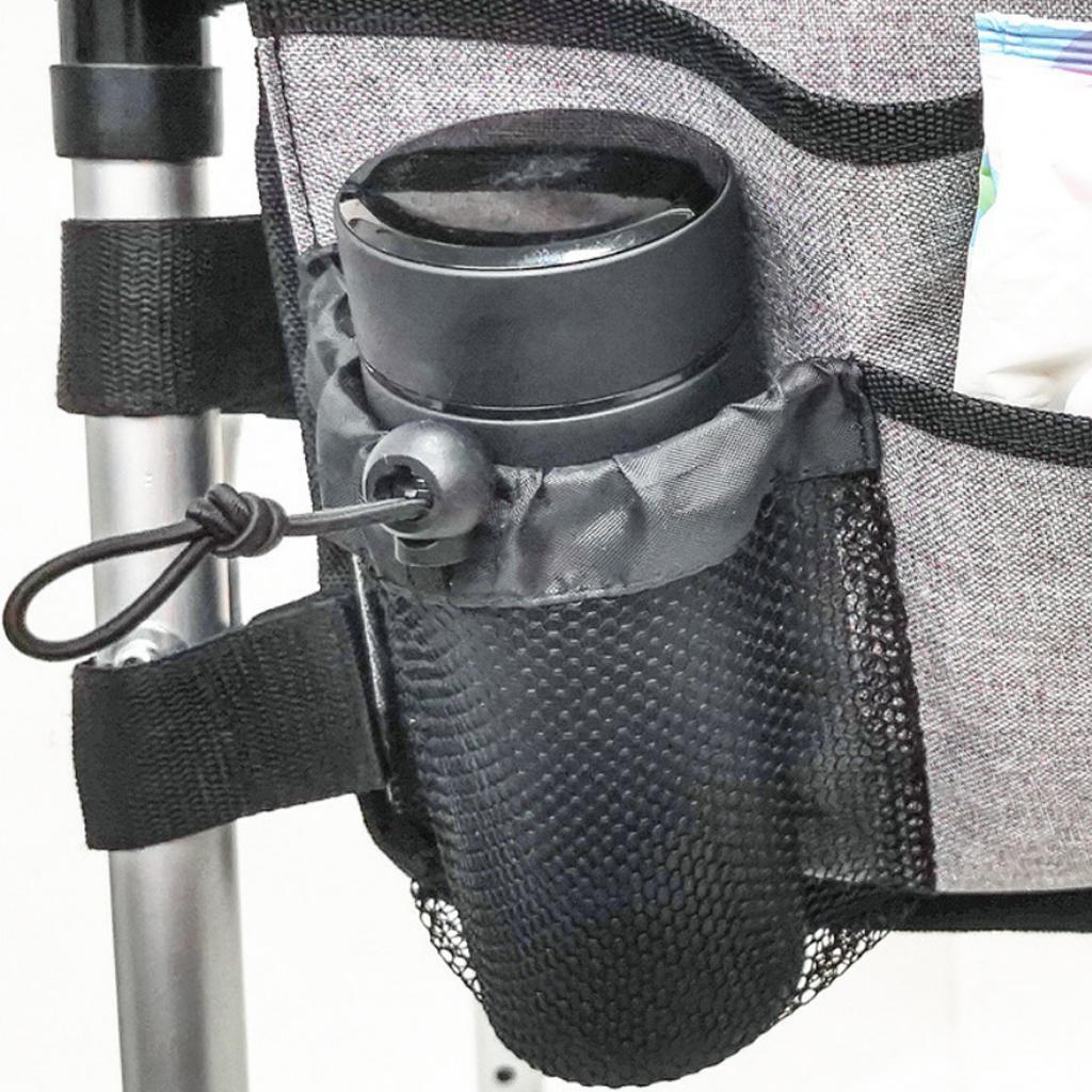 2Pcs Universal Wheelchair Storage Organizer Holder