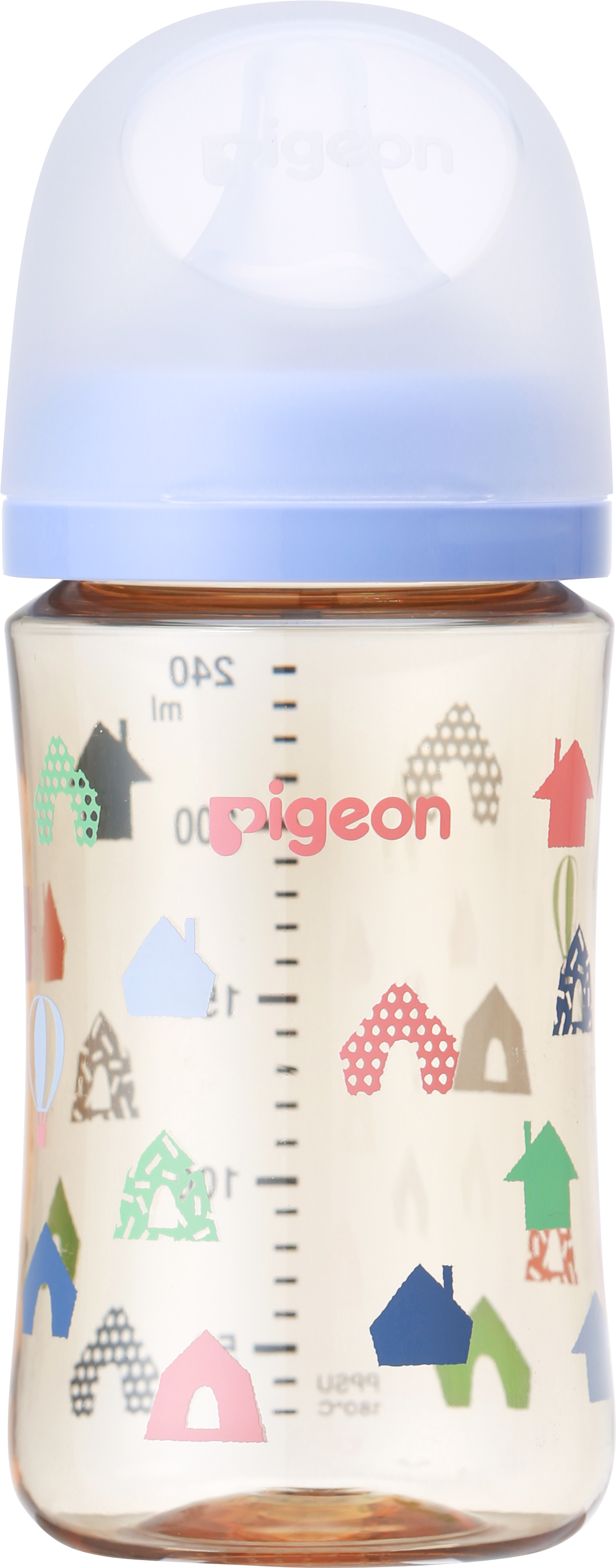 Bình sữa Pigeon PPSU Plus thế hệ III phiên bản Nhật Ngôi nhà 160ml/240ml