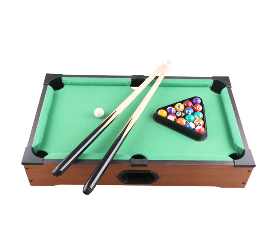 Bàn bida mini cho trẻ em size 51.5x31x9cm bằng gỗ, mặt nhung cực đẹp