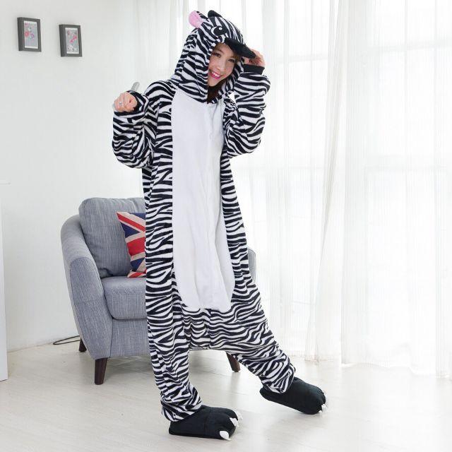 Bộ đồ thú Ngựa vằn đủ