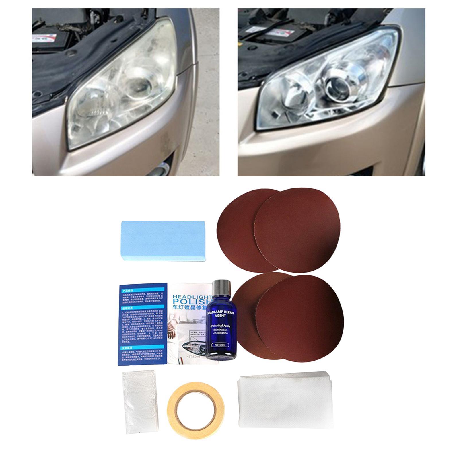 Headlight  and Protect Auto Headlight Restoration Headlight Polisher Liquid