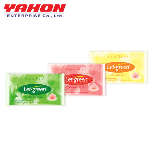 Combo 27 Gói Khăn Giấy Bỏ Túi LET-GREEN, 10 Tờ/Gói