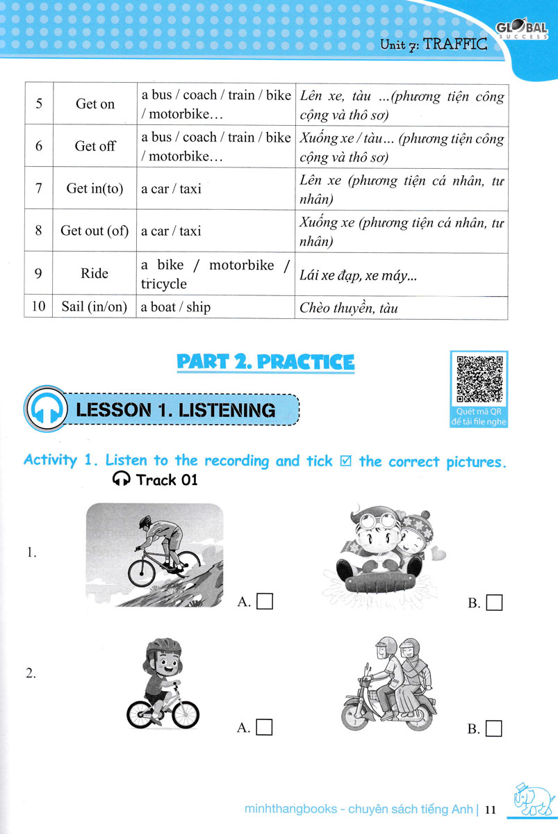 Chinh Phục 4 Kỹ Năng Tiếng Anh Nghe - Nói - Đọc - Viết Lớp 7 - Tập 2 _MT