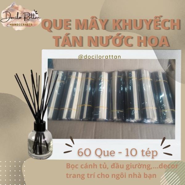 60 Que mây KHUẾCH TÁN NƯỚC HOA làm thơm cho khách sạn, phòng ngủ-KHÔNG BAO GỒM lọ tinh dầu