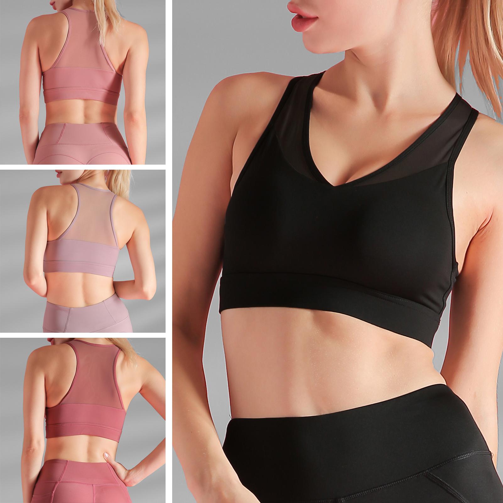 Áo Bra/ Crop top dành cho nữ tập gym, yoga, chất liệu thoáng khí, thấm hút mồ hôi