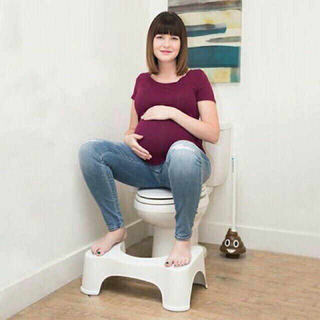 Ghế Kê Chân Toilet, Bồn Cầu - Ghế Toilet Chống Táo Bón