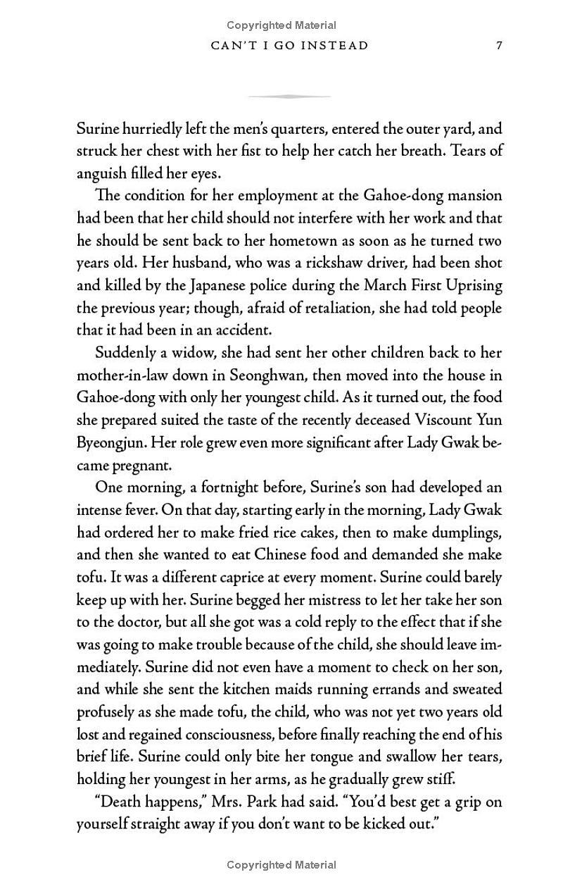Sách ngoại văn: Can't I Go Instead