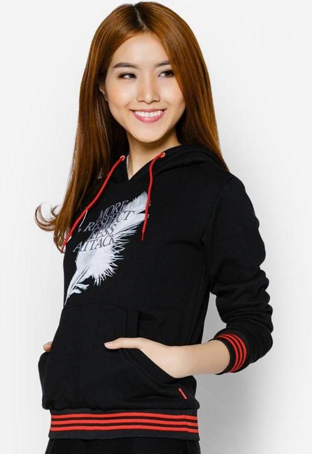 Áo khoác nữ cổ chui hoodie Phúc An