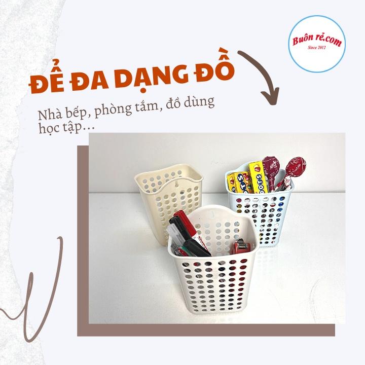 Ống đựng đũa, thìa Việt Nhật TẶNG KÈM MÓC DÍNH (2762/2768), Hộp đựng đồ đa năng, đồ dùng học tập -Buôn Rẻ 01635