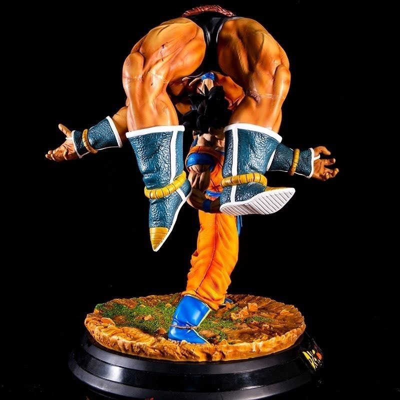 Mô hình SonGoku vs Nappa cực nét cao 43cm - dragonball