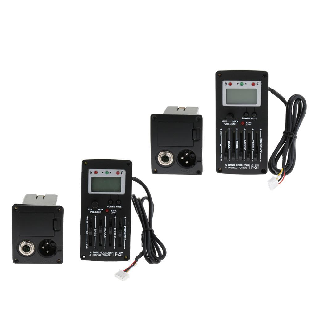 Acoustic Guitar EQ Preamp Pickup with Volume Control for Guitar Parts