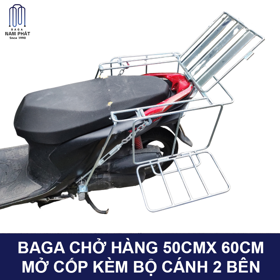 Baga chở hàng mở cốp xăng đặc Kèm Bộ Cánh Nam Phát