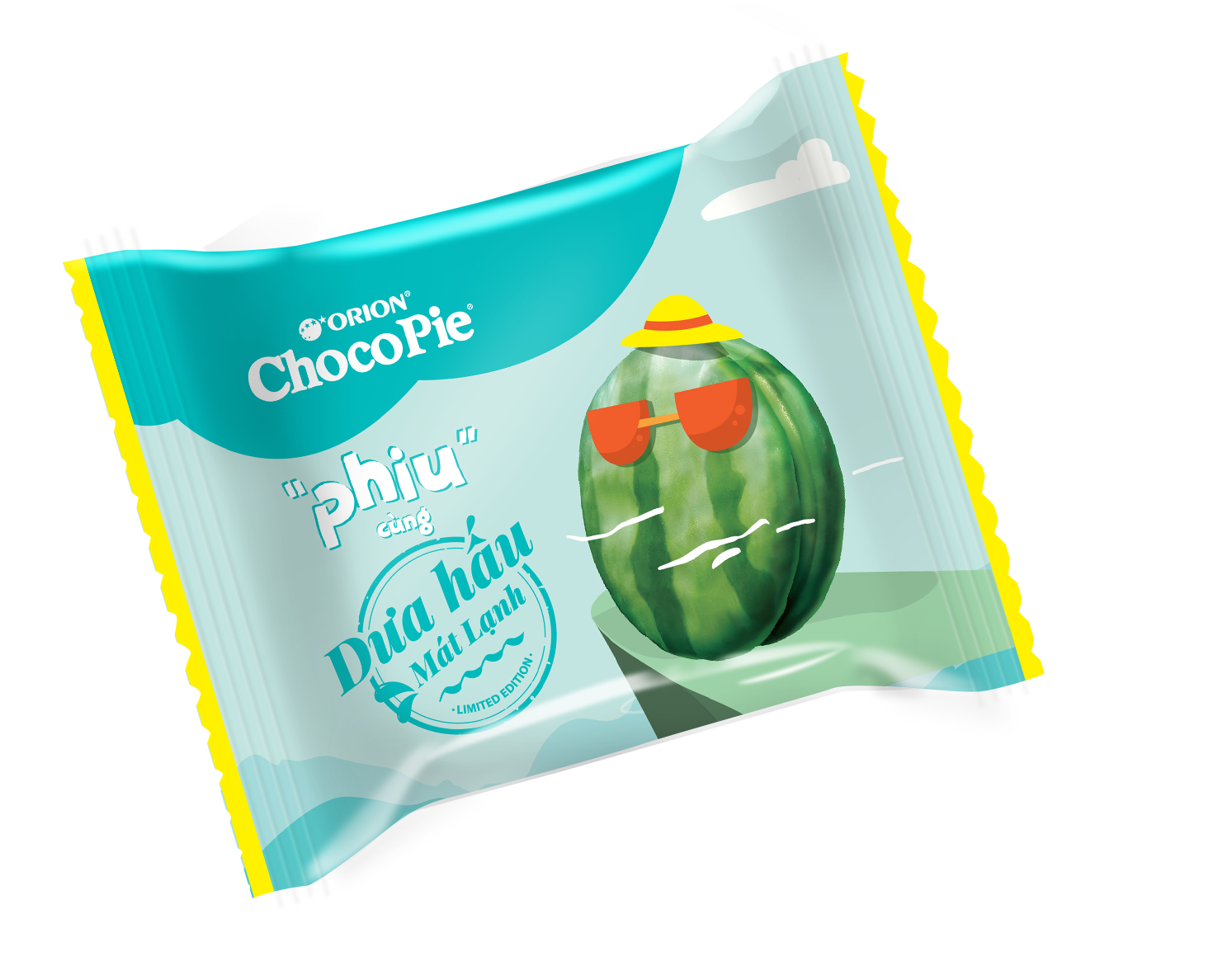 Bánh Orion ChocoPie Dưa Hấu ORION 372g