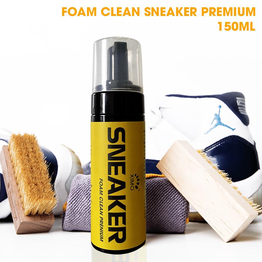 Chai Dung Dịch Vệ Sinh Giày Sneaker Prenium Shoe Cleaner 120ml Làm Sạch Chuyên Sâu