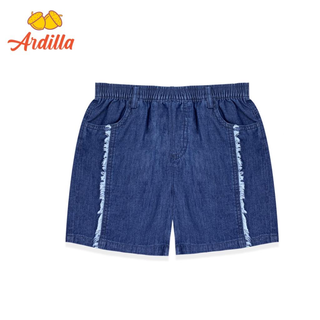 Quần Short Jeans/Short Bò Bé Gái ARDILLA Chất Jean Mềm Mại, Thoáng Mát Mùa Hè Cho Bé Từ 8-14 Tuổi TB6202