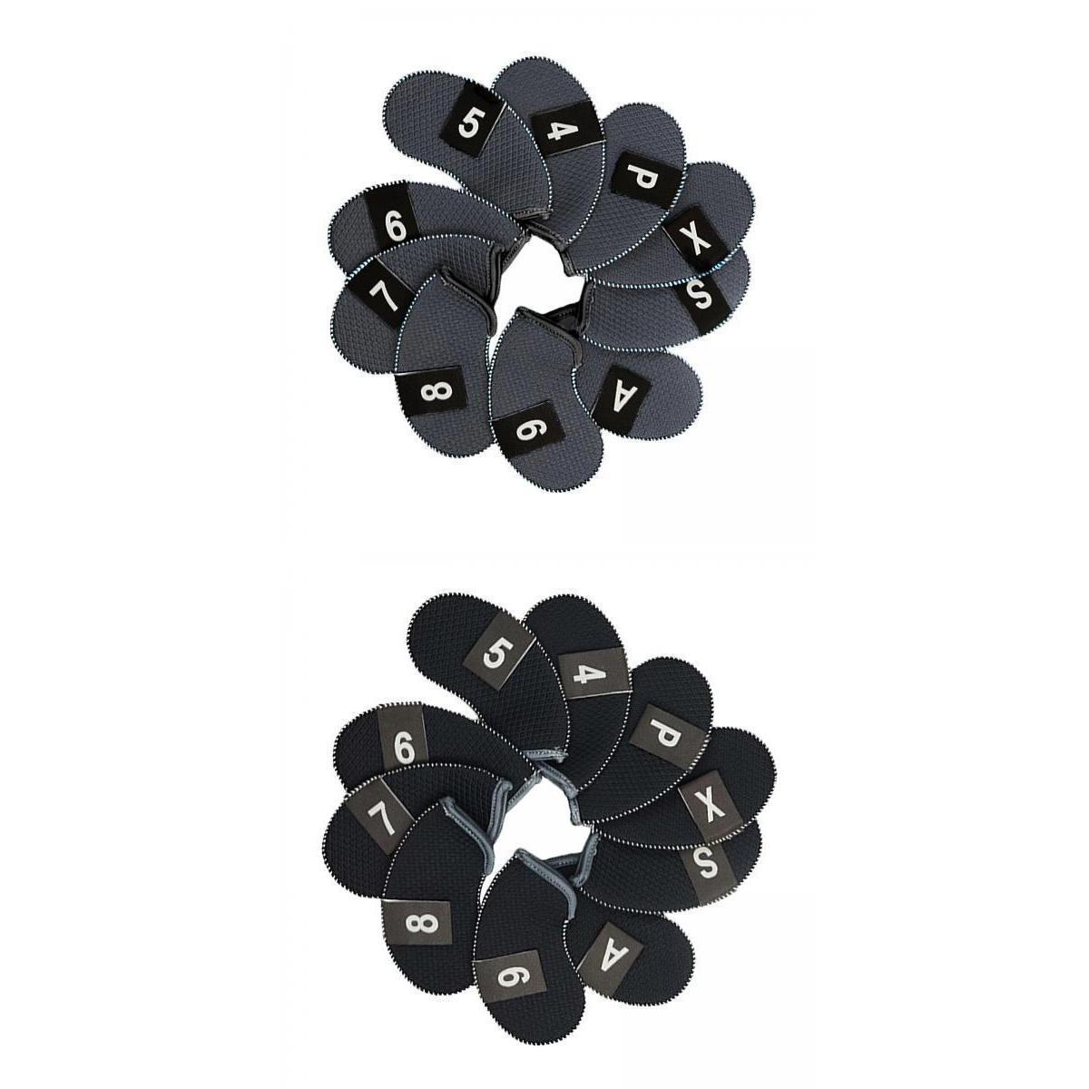 20 Pack Golf Iron Head Covers Protection Club Headcover Golf Accessories
