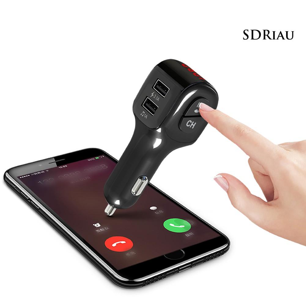 Củ Sạc Trên Xe Hơi Đa Năng Qcd_A01 Fm Tích Hợp Máy Nghe Nhạc Mp3 Và Phụ Kiện