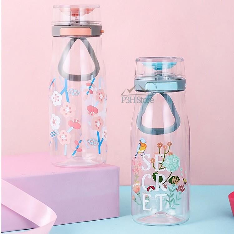 Bình Nước nhựa Tritan Lock&Lock One Touch dung tích 500ml ABF687