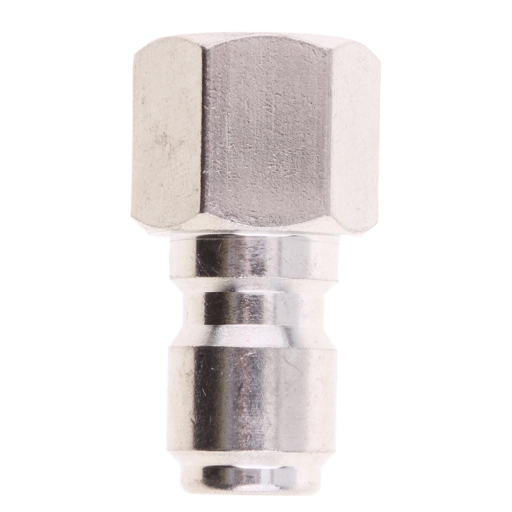 Đầu Nối Nhanh Từ Đầu 3/8 Sang Đầu Cái 15mm Cho Máy Phun Rửa Áp Lực Cao