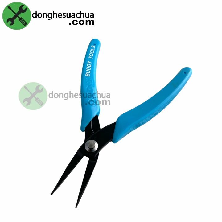 Kìm nhọn cán xanh 4.5 inch 125mm Buddy BG0010