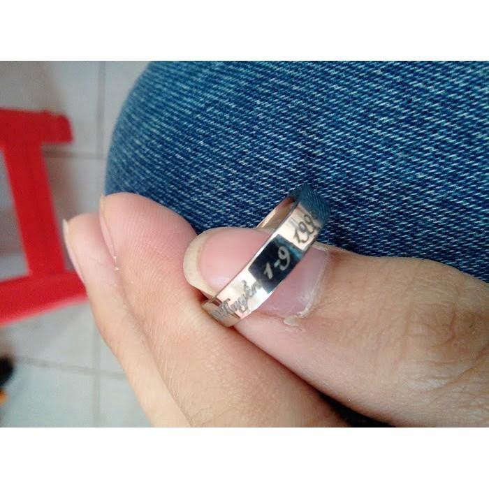 Nhẫn đôi inox couple NC147 giá 1 chiếc