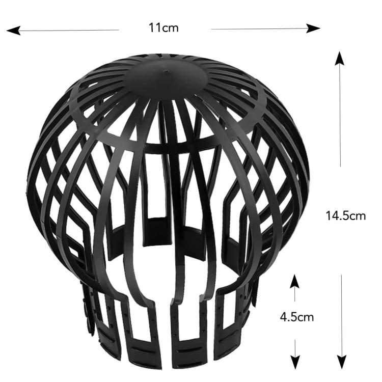 Bảo vệ đường ống colle Ø 11cm cho mưa máng xối máng xối làm hỏng kênh mái nhà làm mờ máng lá thư giãn Bộ lọc mùa thu