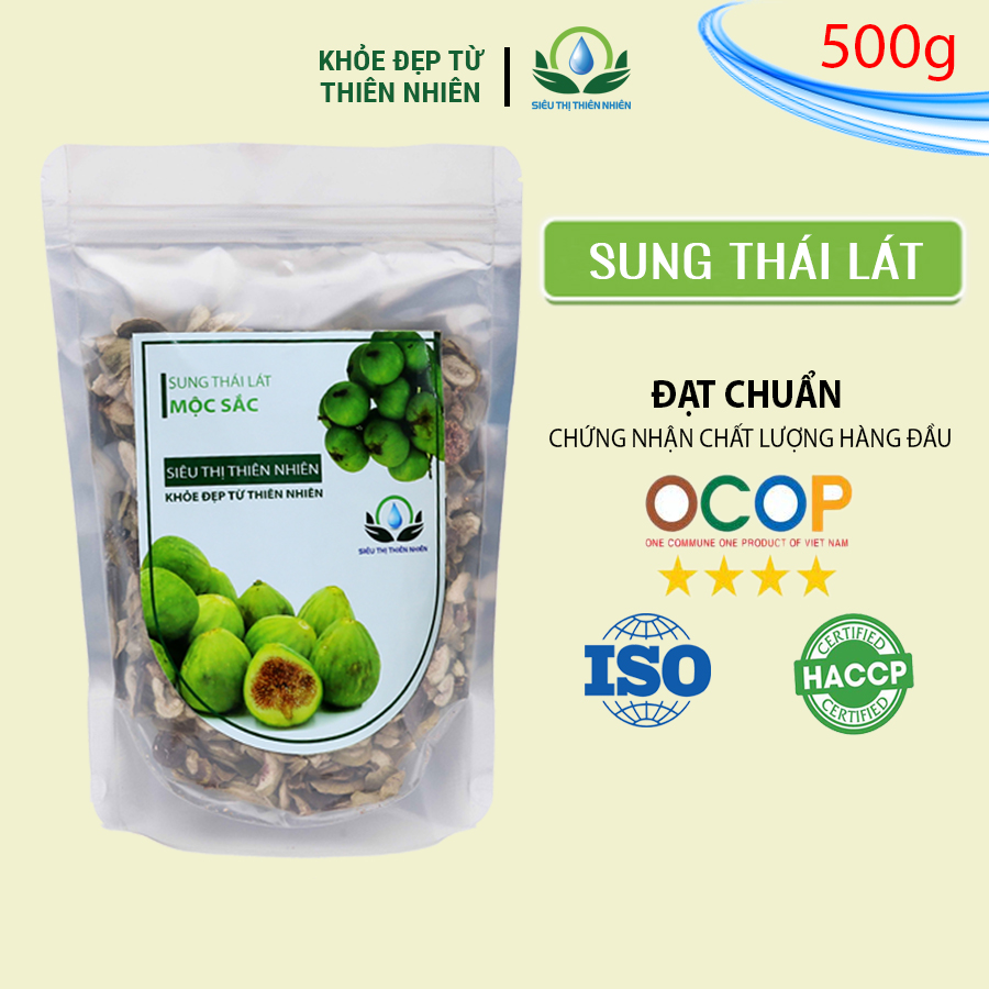 Quả Sung Thái Lát Sấy Khô Mộc Sắc 500g