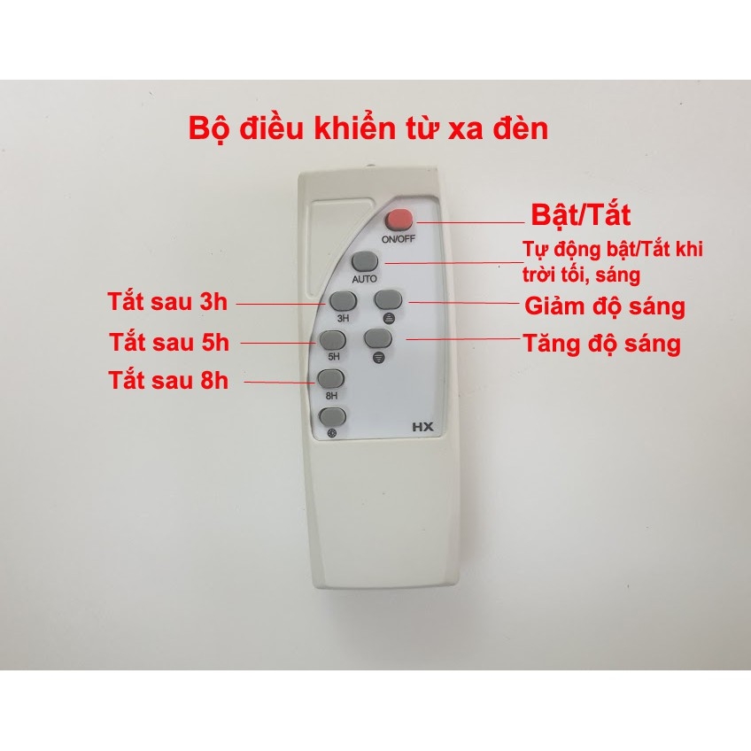 Đèn năng lượng mặt trời 180W,60W,80W,100W,45W Solar light - sử dụng hoàn toàn năng lượng mặt trời - không sử dụng điện - D1147