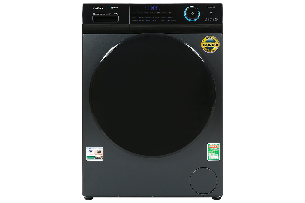 Máy giặt Aqua Inverter 10 kg AQD-D1002G(BK) - Hàng chính hãng (chỉ giao HCM)