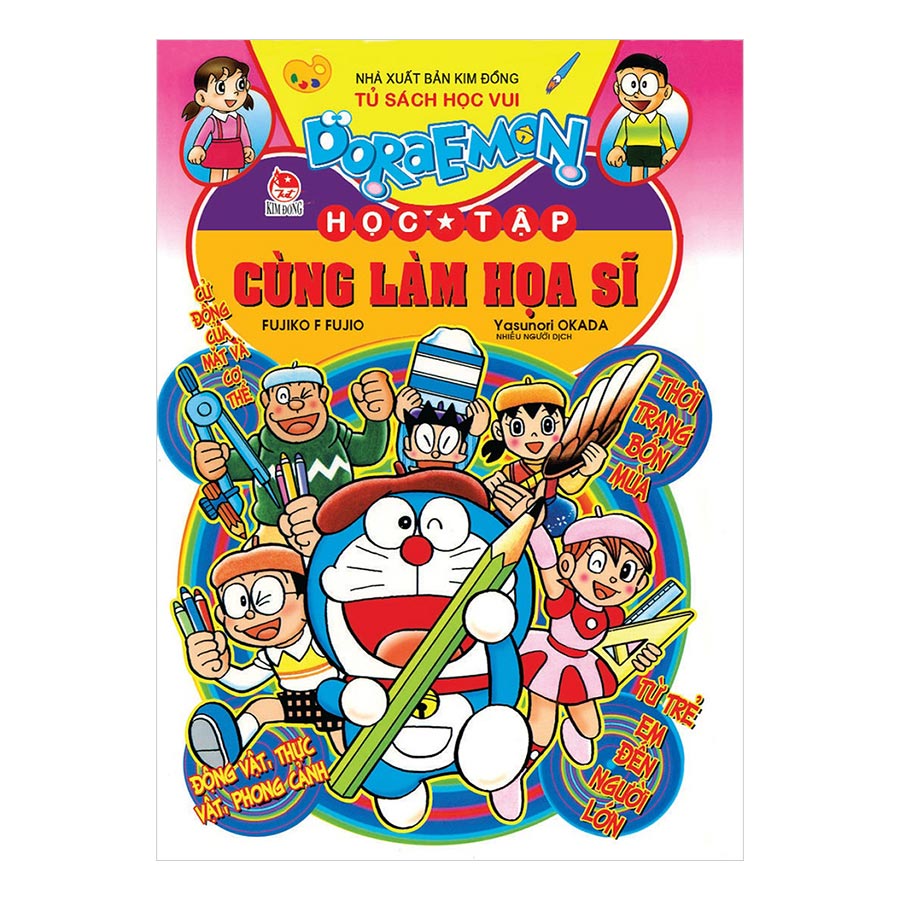 Doraemon Học Tập: Cùng Làm Họa Sĩ (Tái Bản 2019)