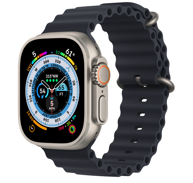 Dây Đeo Thay Thế Ocean Band Kai Dành Cho Đồng Hồ Thông Minh Apple Watch Ultra 49mm Series 8 7 6 5 4 3 Size 38/40/41/42/44/45 mm- Hàng Chính Hãng