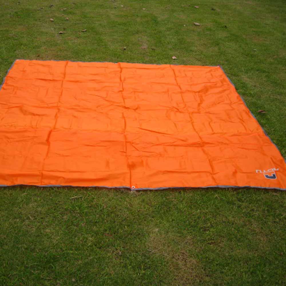 Tấm đệm cắm trại dã ngoại chống ẩm đa năng ngoài trời, kích thước 215 * 215cm có túi lưu trữ
