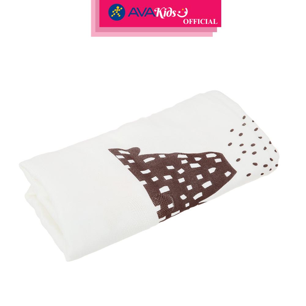 Khăn tắm cotton TOP KIDS 5 lớp 110x110 cm - Màu ngẫu nhiên