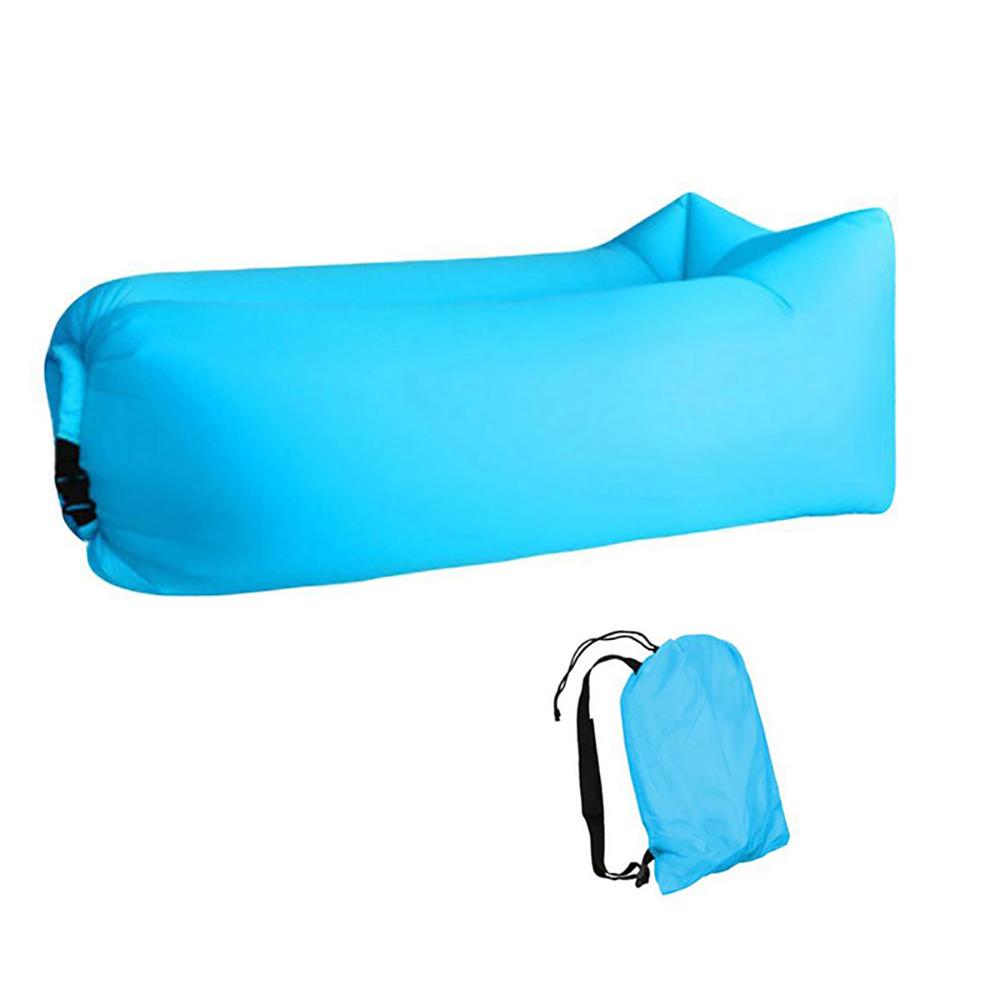 Cắm Trại Bơm Hơi Sofa Túi Ngủ Lười Túi 3 Mùa Giải Siêu Nhẹ Xuống Không Giường Bơm Hơi Sofa Cao Cấp Tay Lửng Trang Bị Cắm Trại