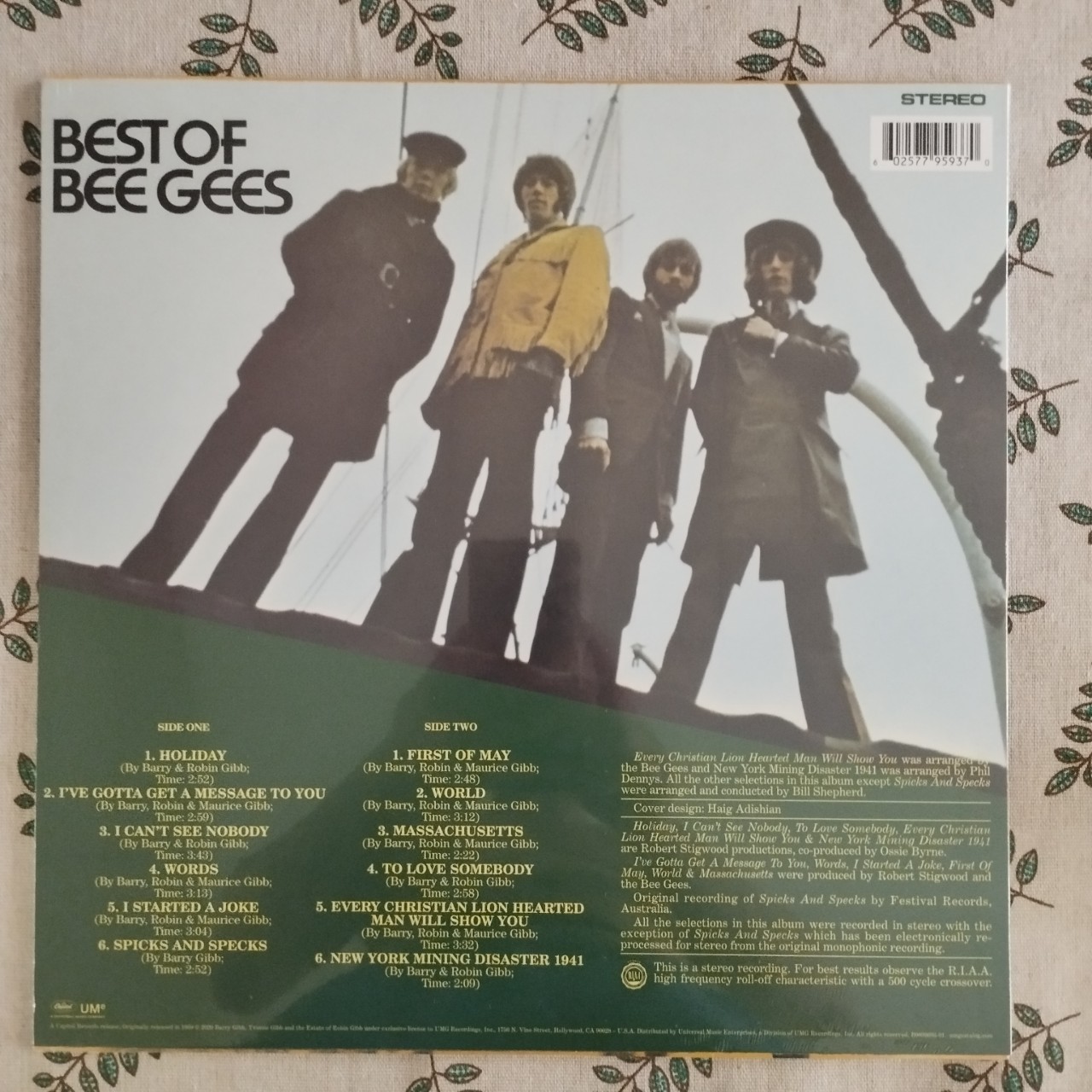 Đĩa than - LP - Best Of Bee Gees - New vinyl record