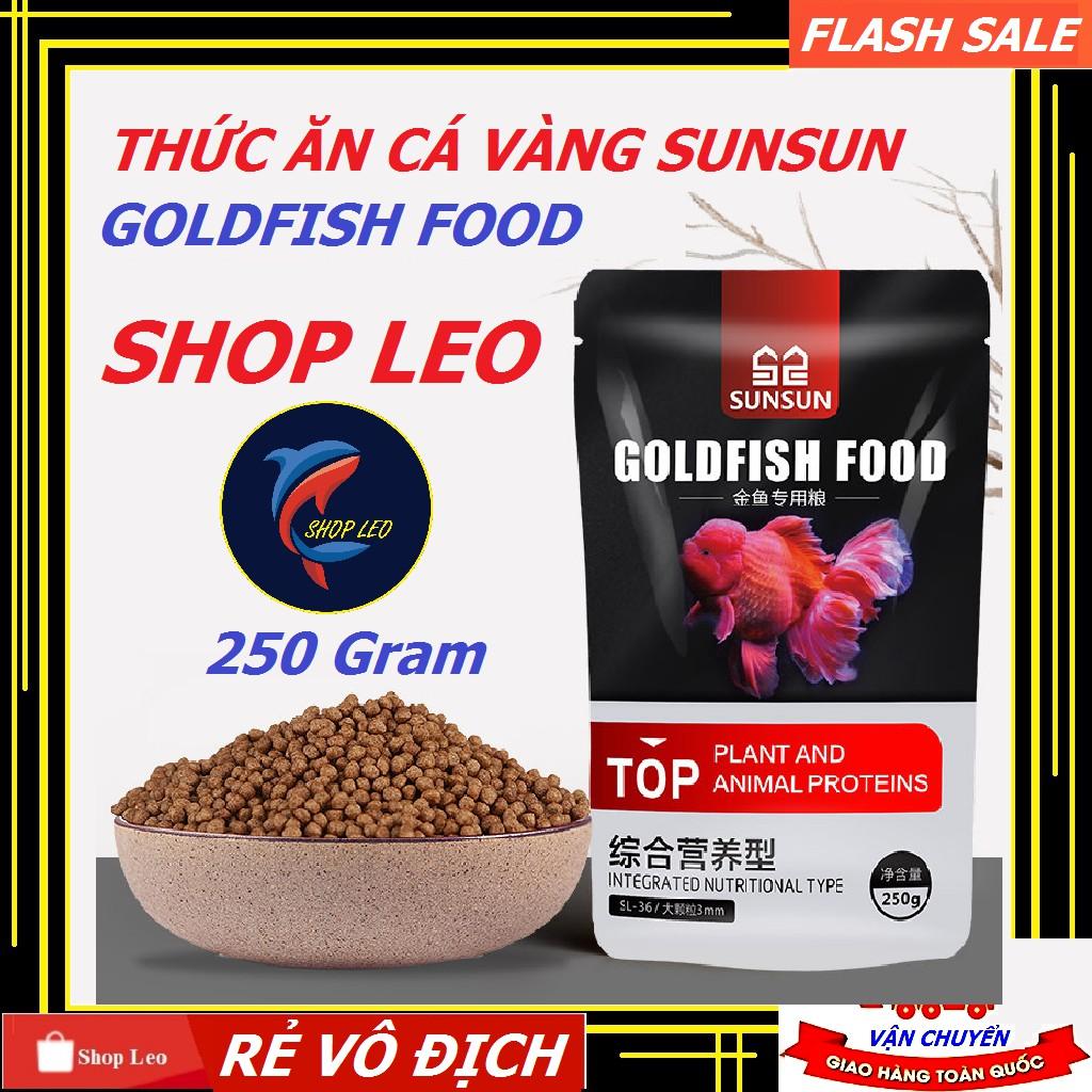 Thức ăn cá vàng - cá KOI (SUNSUN) - Cám cá vàng cao cấp - Thức ăn cho cá chép cảnh - cám cá KOI