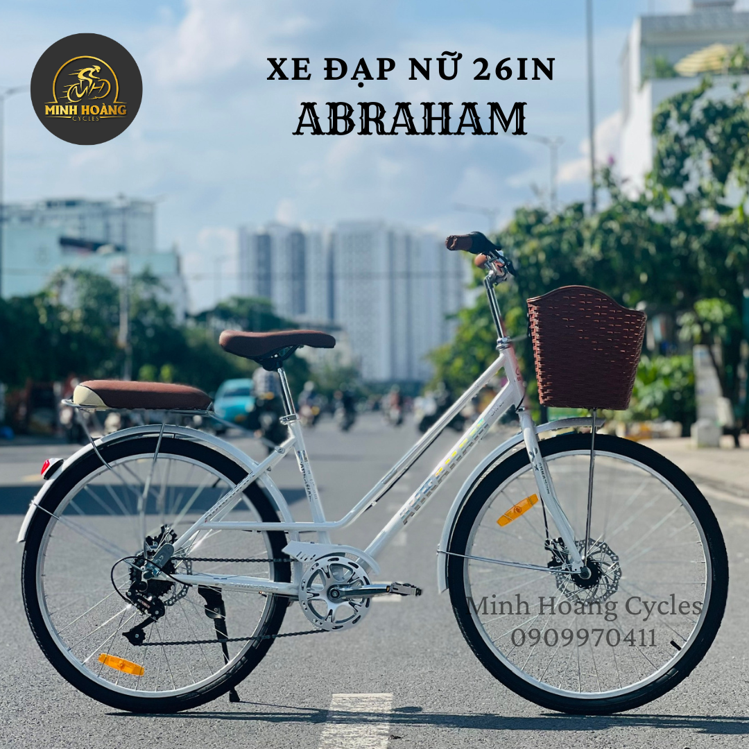 XE ĐẠP NỮ 26 INCH ABRAHAM