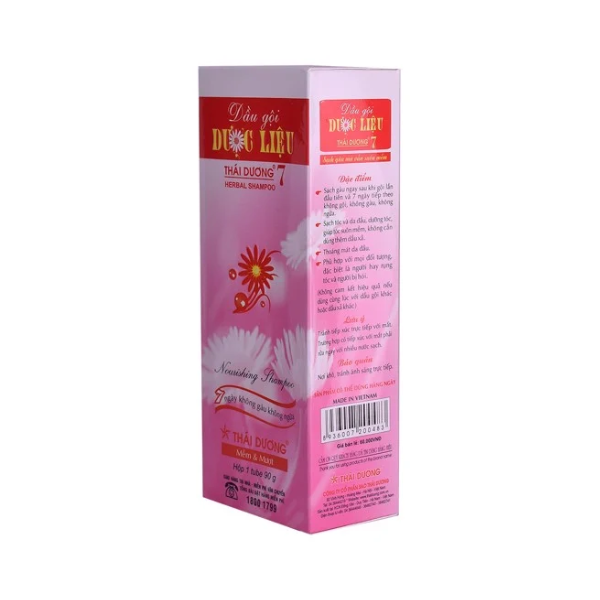 Dầu gội Dược liệu Thái Dương 7