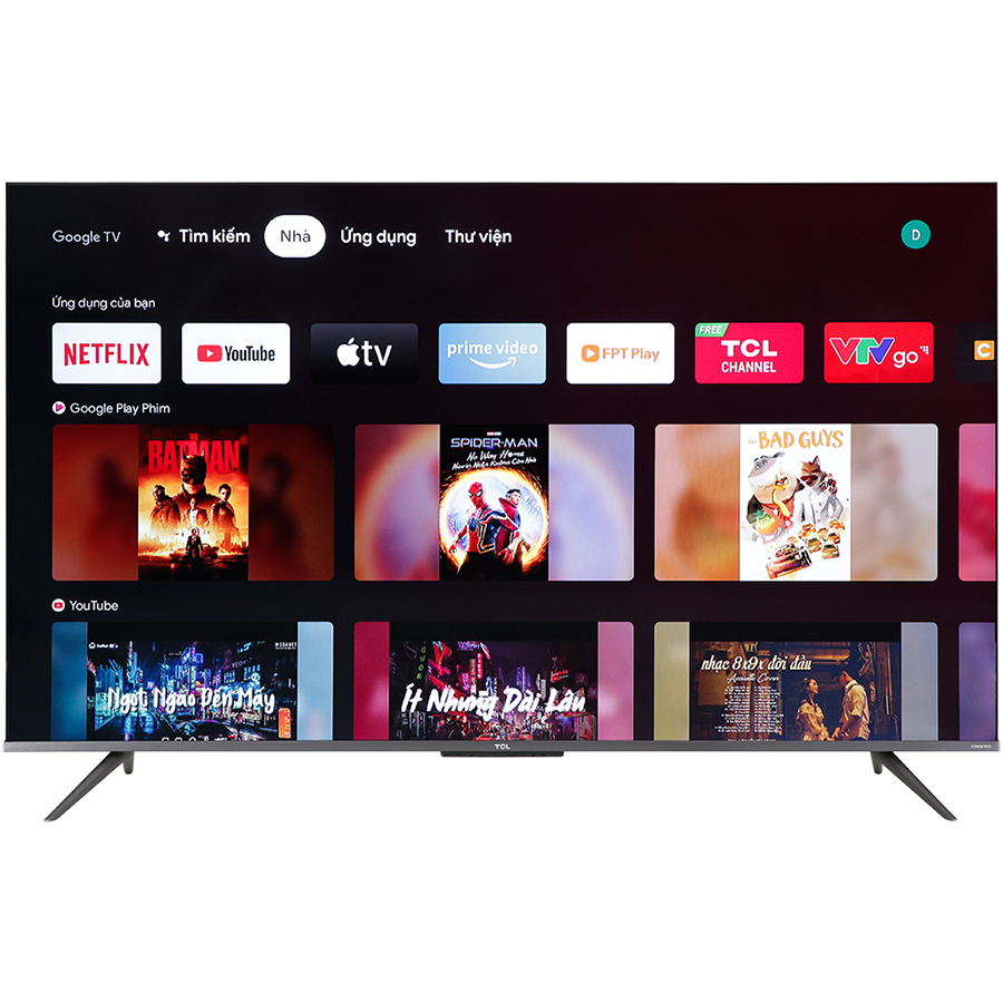 Google Tivi QLED TCL 4K 55 inch 55Q636 - Model 2022